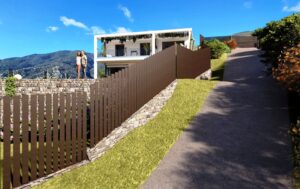 RENDERING CASA E STRADA